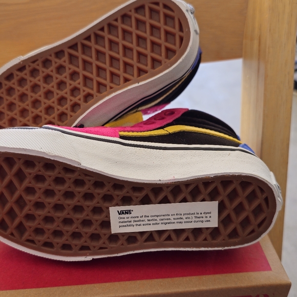 New in Box Vans Off the Wall SK8-Hi Shoes – Girls Pre-School Size 11.0 K - Picture 5 of 5